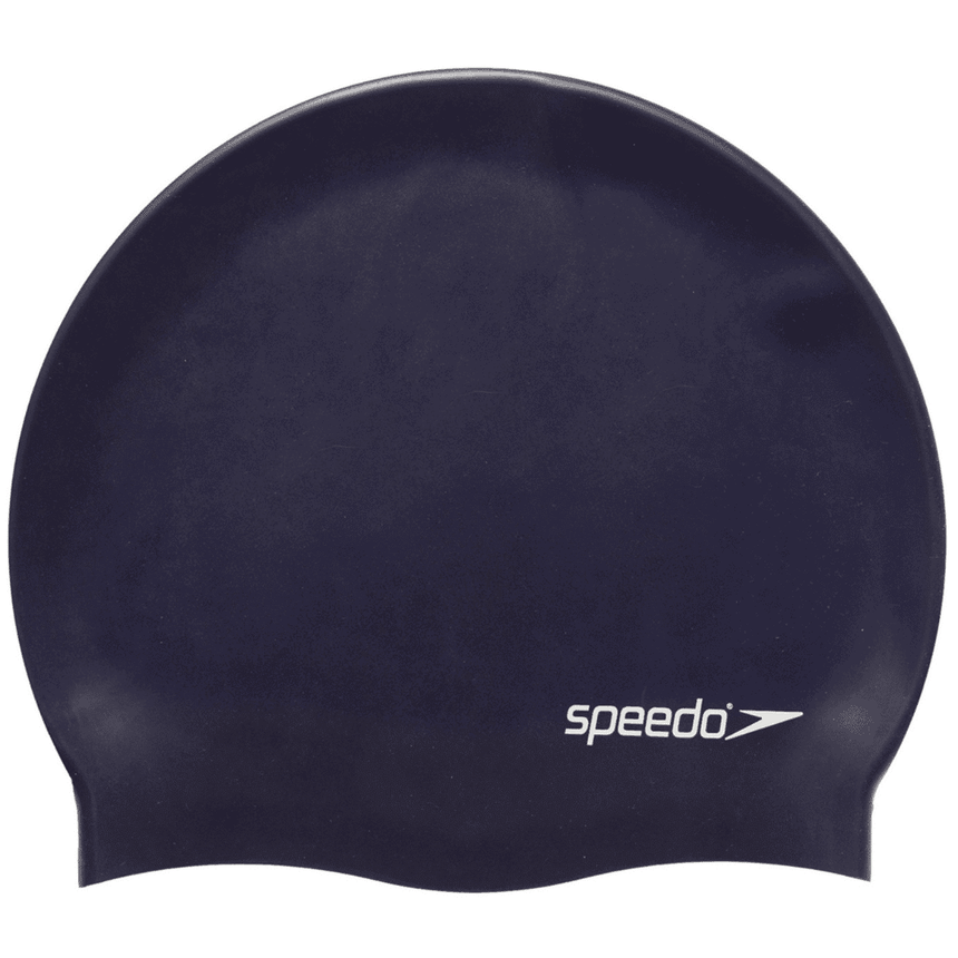 Speedo Badmuts Plain Flat Silicone Navy