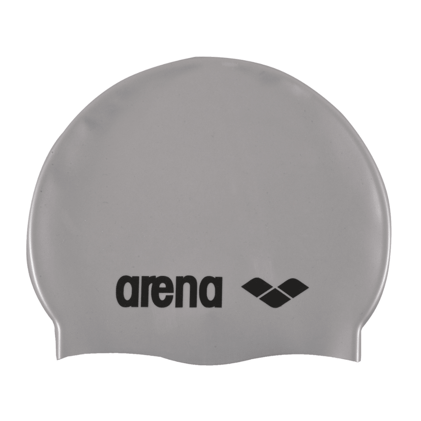 Arena Kinder Badmuts Classic Silicone Zilver