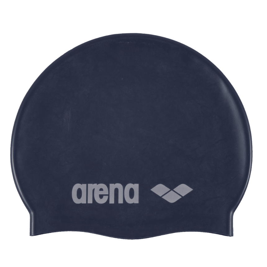 Arena Kinder Badmuts Classic Silicone Denim