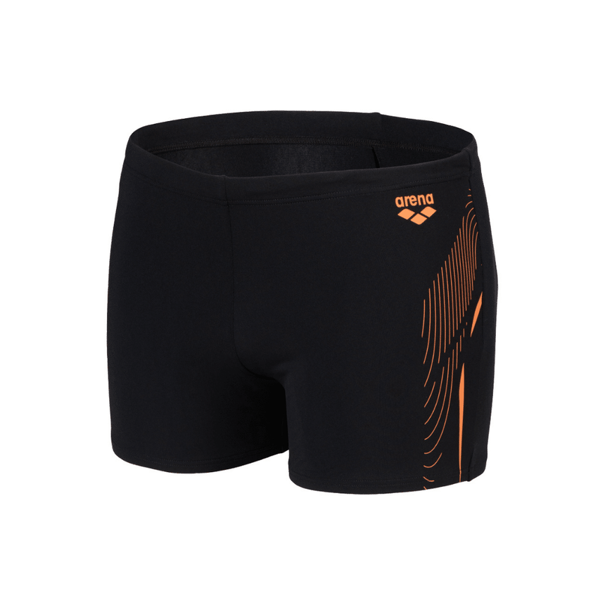 Arena M Swim Short Graphic Black-Nespola