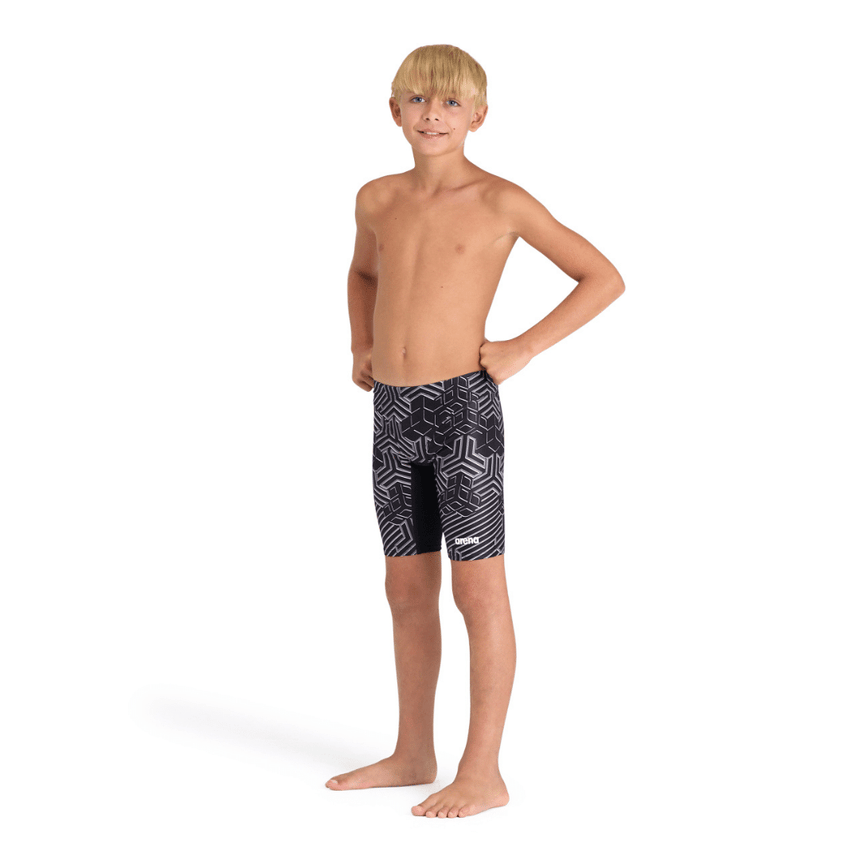 Arena B Kikko Pro Swim Jr Jammer Black-Multi