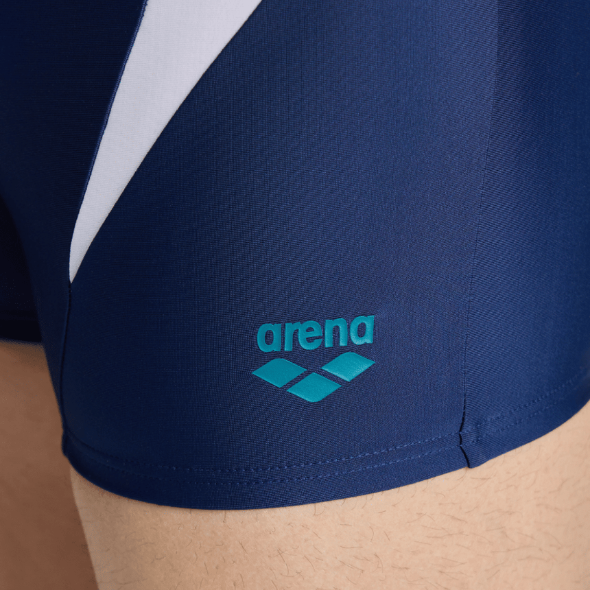 Arena M Swim Short Panel Navy-Deep-Teal-White