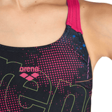 Arena G Galactics Swimsuit Swim Pro Back Black-Freakrose