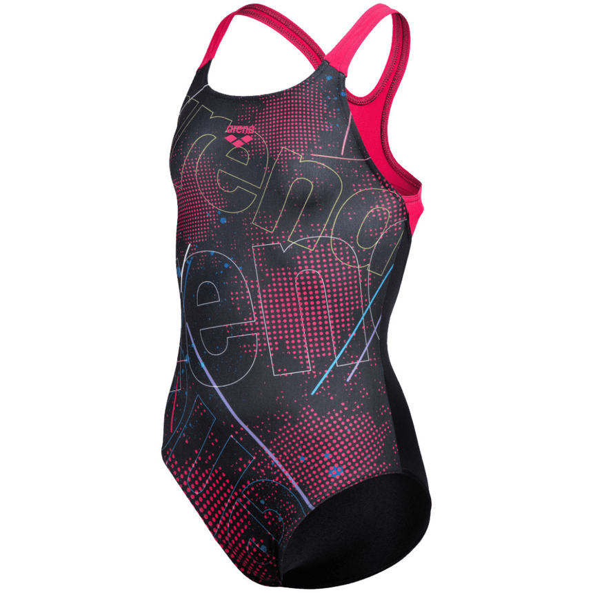 Arena G Galactics Swimsuit Swim Pro Back Black-Freakrose