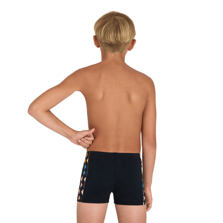 Arena B Carnival Swim Short Black-Multi