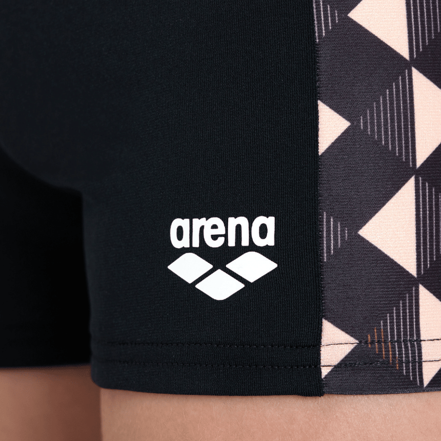 Arena B Carnival Swim Short Black-Multi