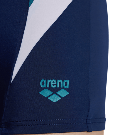 Arena Jungen Badeshort Swim Short Panel Navy-Deep-Teal-White