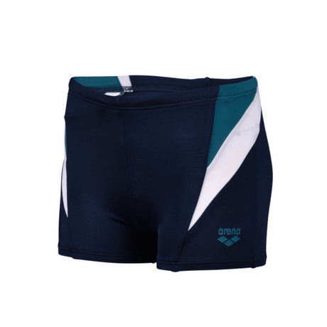 Arena Jungen Badeshort Swim Short Panel Navy-Deep-Teal-White