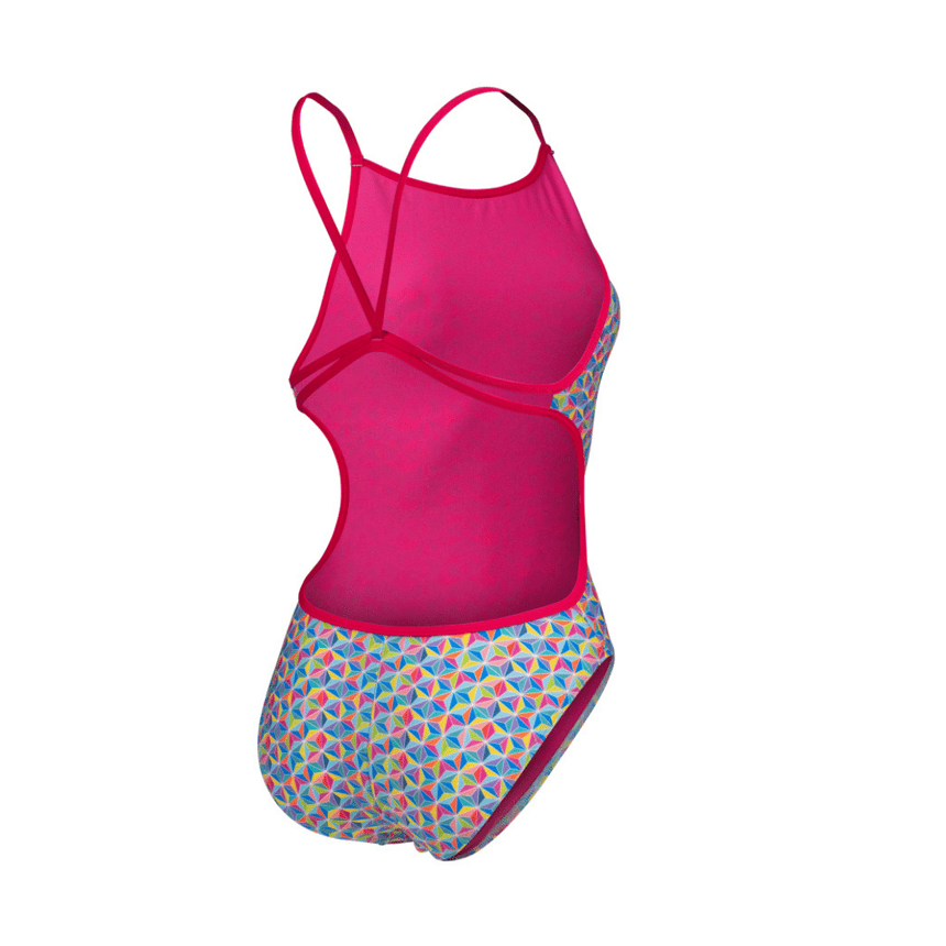 Arena W Starfish Lace Back Freak-Rose-White