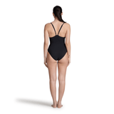 Arena Badpak Mesh Panel Closed Back Zwart