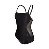Arena Badpak Mesh Panel Closed Back Zwart