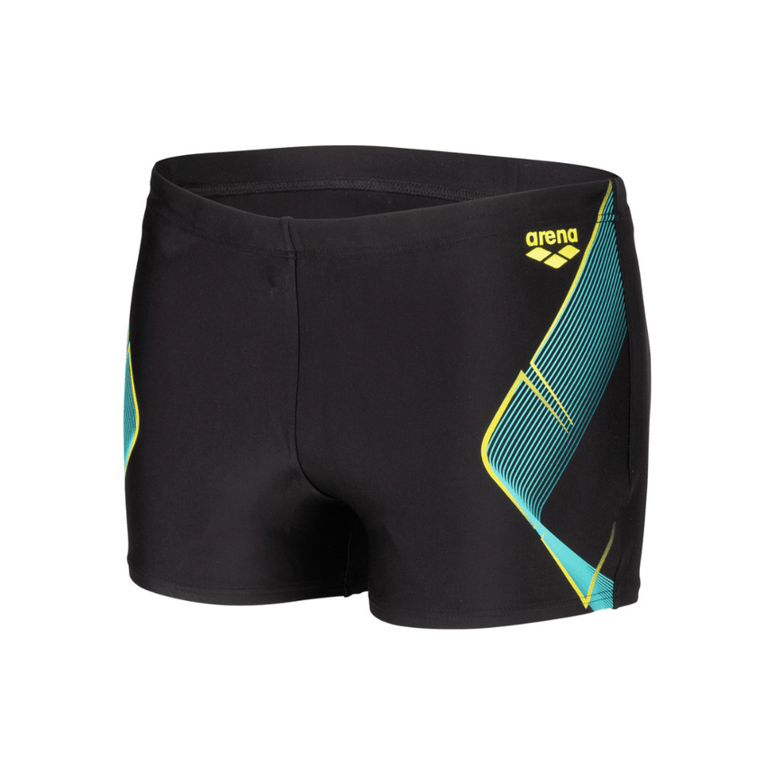 Arena Herren Badeshort My Crystal Swim Short Schwarz