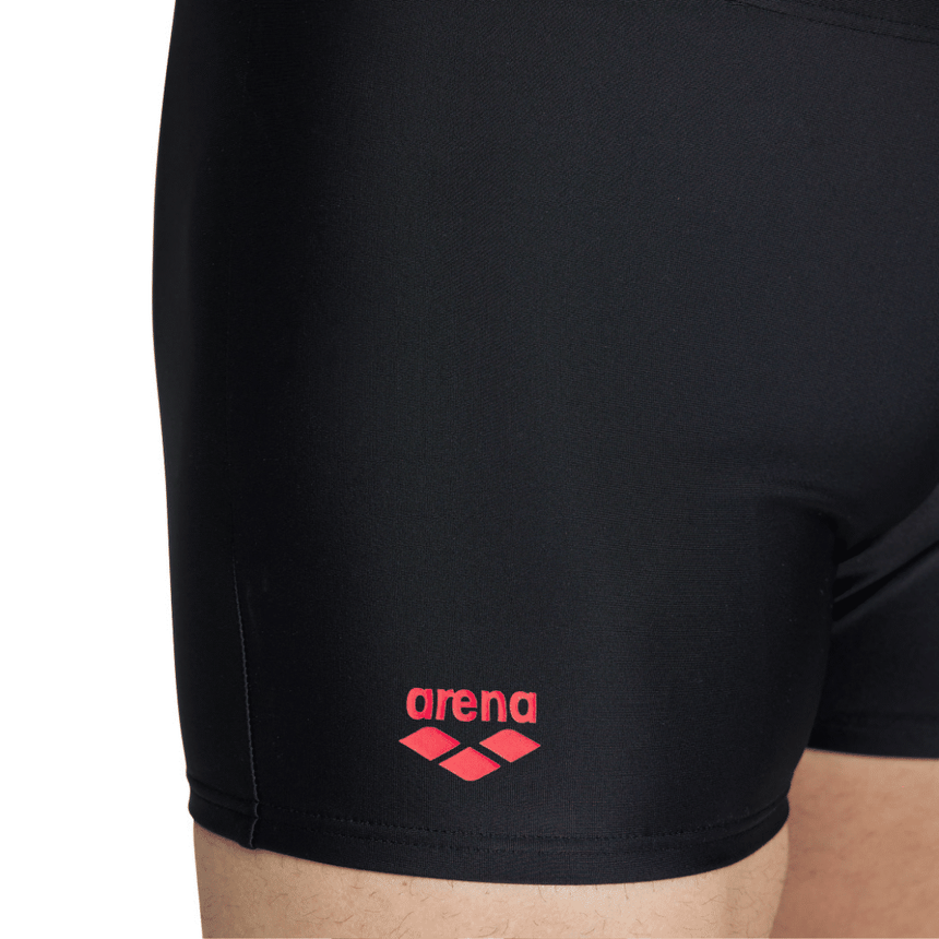 Arena M Dreamy Swim Short Black-Fluo-Red
