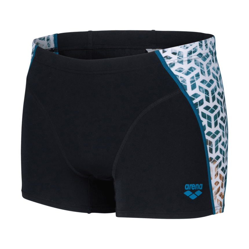 Arena M Planet Water Swim Short Black-White-Multi