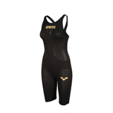 Arena Wedstrijdbadpak Powerskin Carbon Air2 Open Rug Zwart/Goud