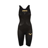 Arena Wedstrijdbadpak Powerskin Carbon Air2 Open Rug Zwart/Goud
