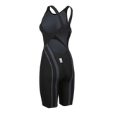 Arena Wedstrijdbadpak Powerskin Carbon Core FX Open Rug Zwart/Goud