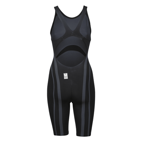 Arena Wedstrijdbadpak Powerskin Carbon Core FX Open Rug Zwart/Goud