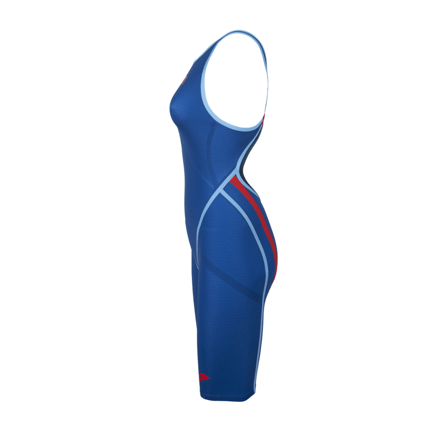 Arena Wedstrijdbadpak Powerskin Carbon Core FX Open Rug Blauw