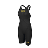 Arena Wedstrijdbadpak Powerskin Carbon Glide Open Rug Zwart/Goud