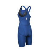 Arena Wedstrijdbadpak Powerskin Carbon Glide Open Rug Blauw