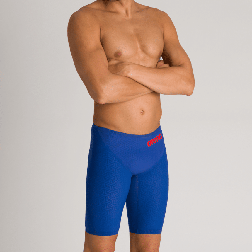 Arena Wettkampfbadehose Powerskin Carbon Glide Blau