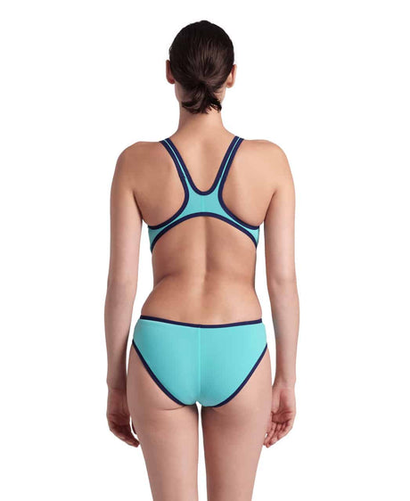 Arena Badpak One Biglogo One Piece Water-Marineblauw