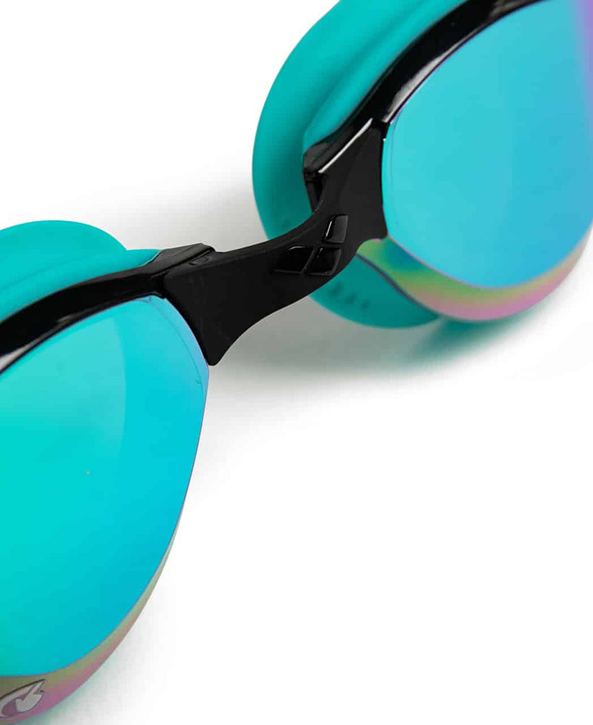 Arena Zwembril Cobra Tri Swipe Mirror Smaragdgroen/Blauw