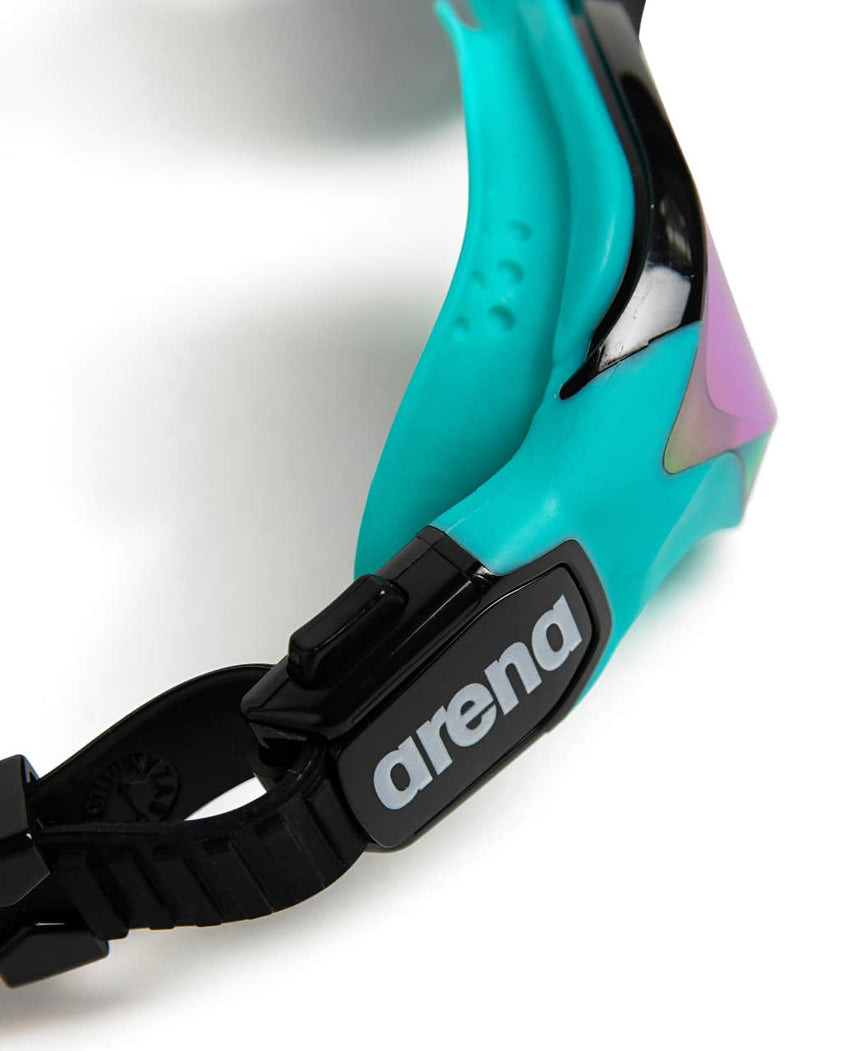 Arena Zwembril Cobra Tri Swipe Mirror Smaragdgroen/Blauw