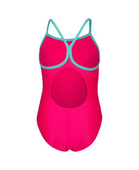 Arena Meisjes Badpak Roze/Blauw