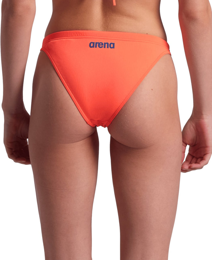 Arena W Team Swim Bottom Solid bright Coral