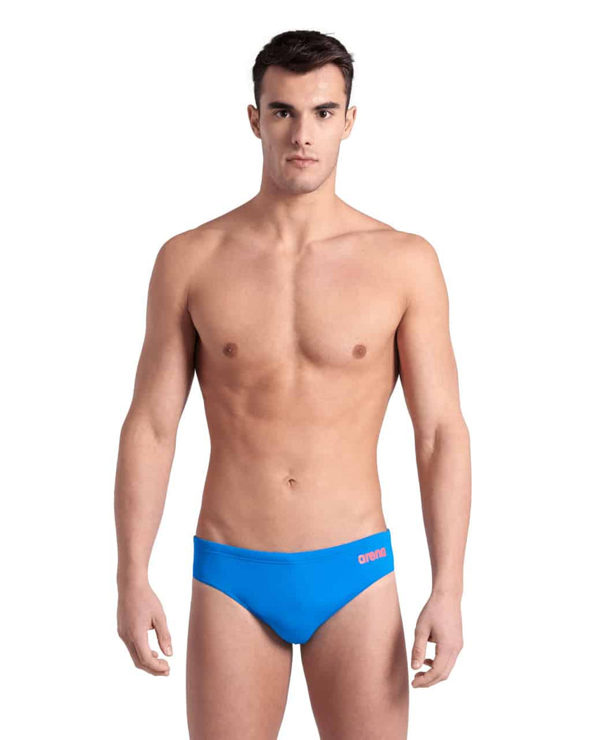 Arena Zwemslip Team Solid Blauw Rivier