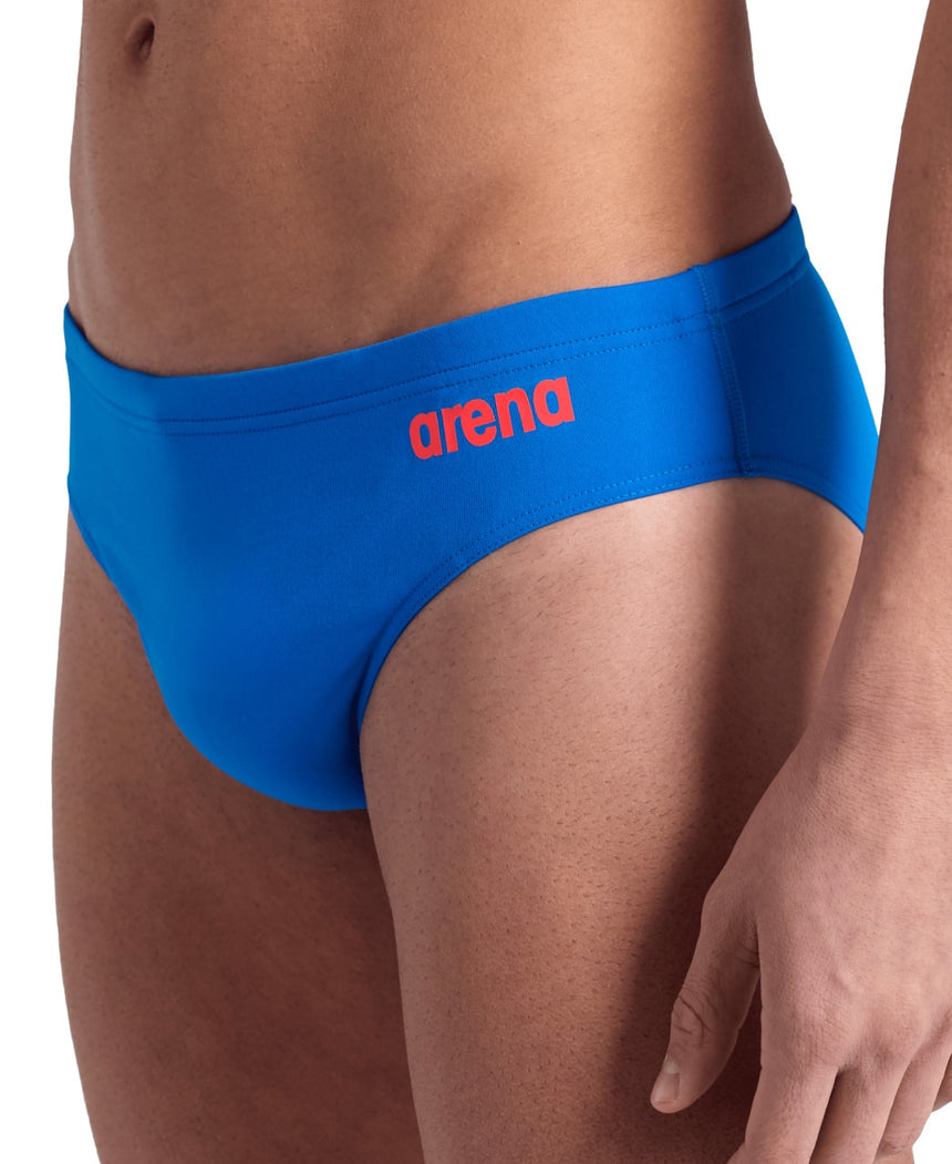 Arena Zwemslip Team Solid Blauw Rivier