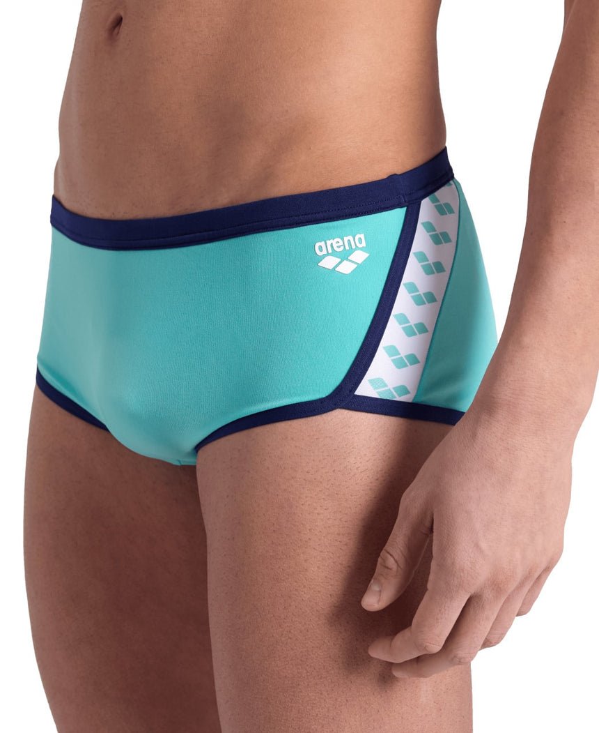 Arena M Icons Swim Low Waist Short Solid Water-Navy