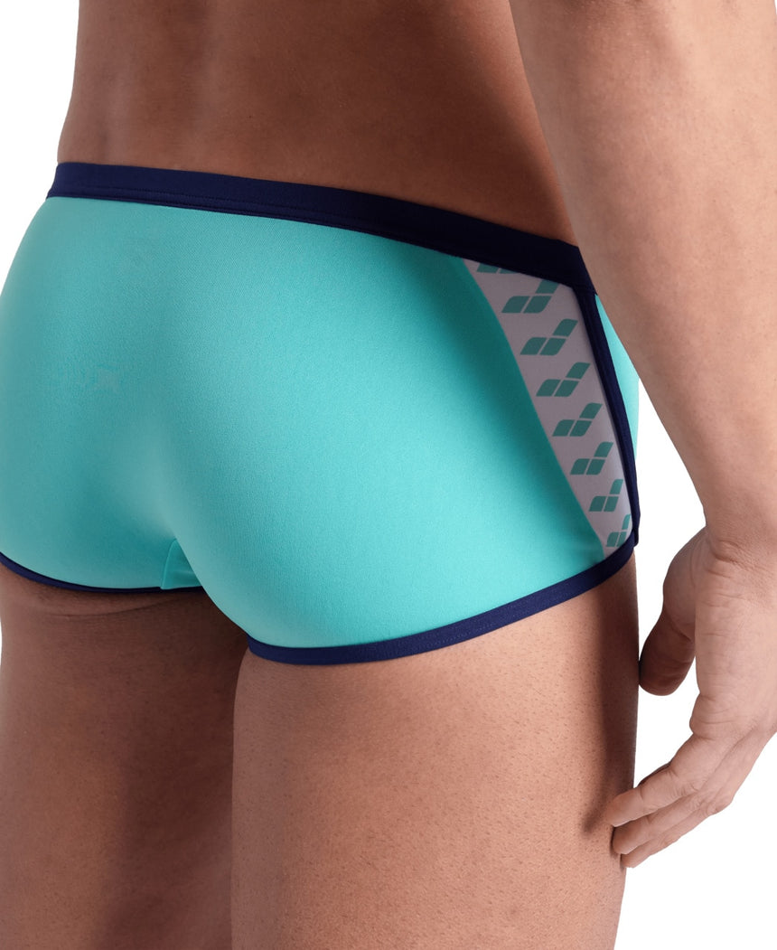 Arena M Icons Swim Low Waist Short Solid Water-Navy