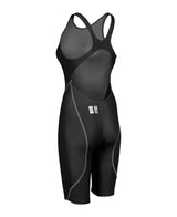 Arena Wedstrijdbadpak Powerskin ST Next Open Rug Zwart