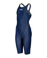 Arena Meisjes Wedstrijdbadpak Powerskin ST Next Open Back Navy