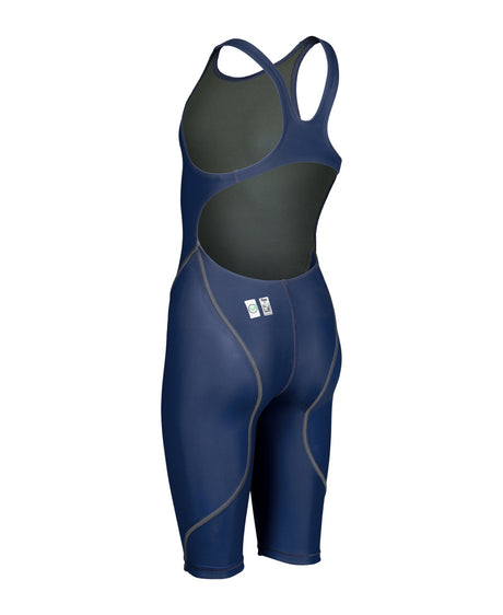 Arena Mädchen Wettkampfanzug Powerskin ST Next Open Back Navy