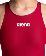 Arena Meisjes Wedstrijdbadpak Powerskin ST Next Open Back Rood