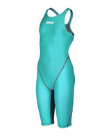 Arena Meisjes Wedstrijdbadpak Powerskin ST Next Open Back Aquamarine
