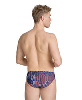 Arena Herren Badeslip Kikko Pro Team Red-White-Blue