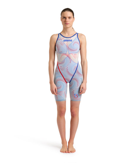 Arena Wedstrijdbadpak Powerskin Carbon Glide LE Open Back Fireflow