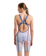 Arena Wedstrijdbadpak Powerskin Carbon Glide LE Open Back Fireflow