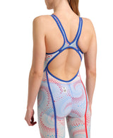 Arena Wedstrijdbadpak Powerskin Carbon Glide LE Open Back Fireflow