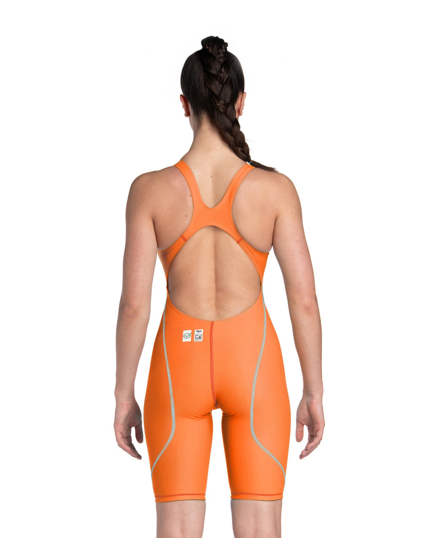 Arena Competition Kneeskin Powerskin ST Next LE Open Back Orange/Teal