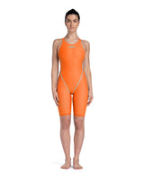 Arena Wedstrijdbadpak Powerskin ST Next LE Open Rug Orange/Teal