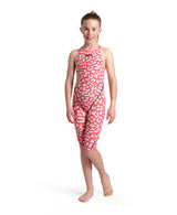 Arena Meisjes Wedstrijdbadpak Powerskin ST Next Open Back Leopard Roze