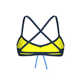 Arena Bandeau Live R Navy-Yellowstar