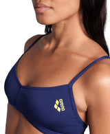 Arena Bandeau Live R Navy-Yellowstar