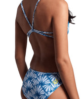 Arena W Rule Breaker Swimsuit Twist N Mix R white-blue Cosmo